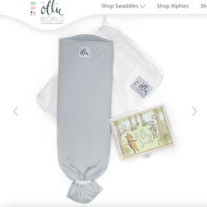 The Ollie Swaddle in Color Stone